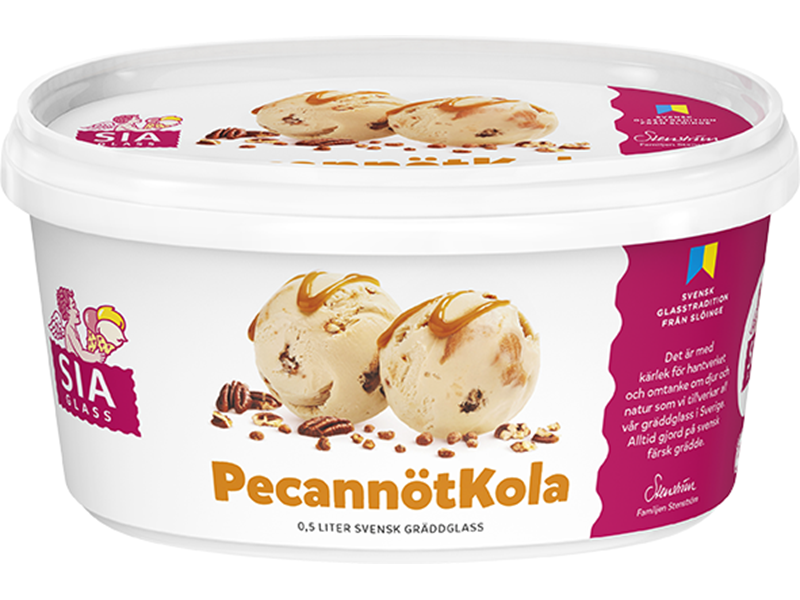 Pekaanipähkinä-toffeejäätelö 0,5L