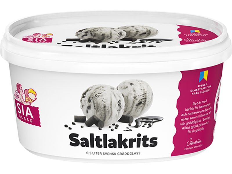 Salmiakkijäätelö 0,5L