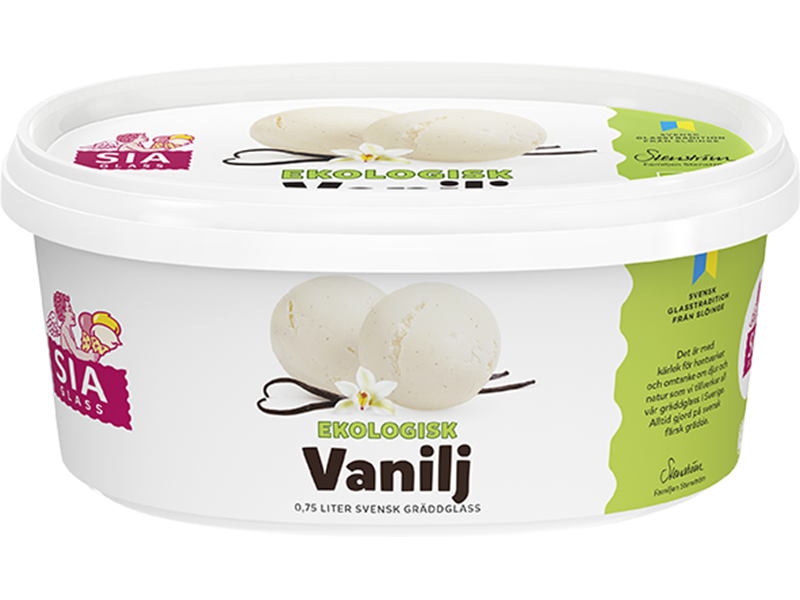 Vanilja Luomujäätelö