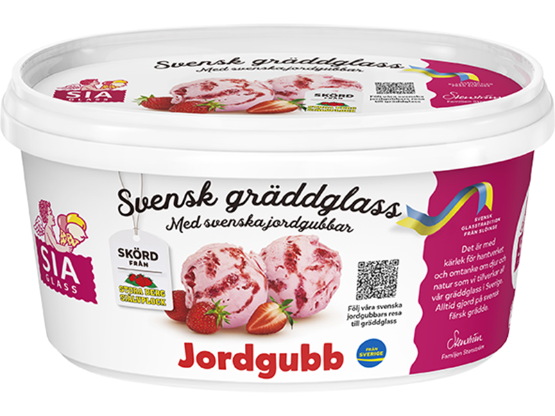 Mansikkajäätelö 0,5L