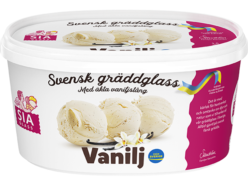 Vaniljajäätelö 1,5L