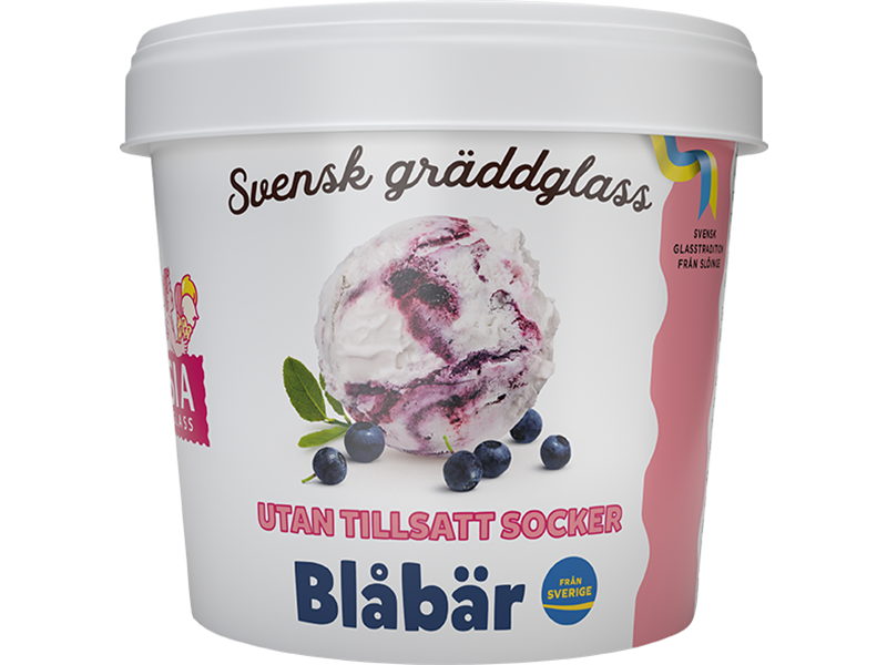Mustikkapikari ilman lisättyä sokeria