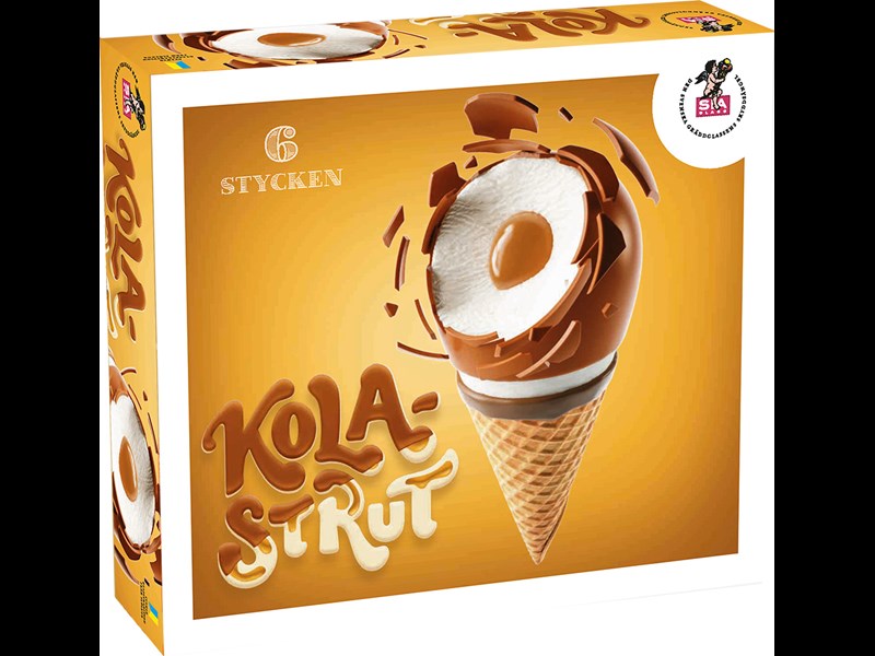 Toffee-jäätelötuutti